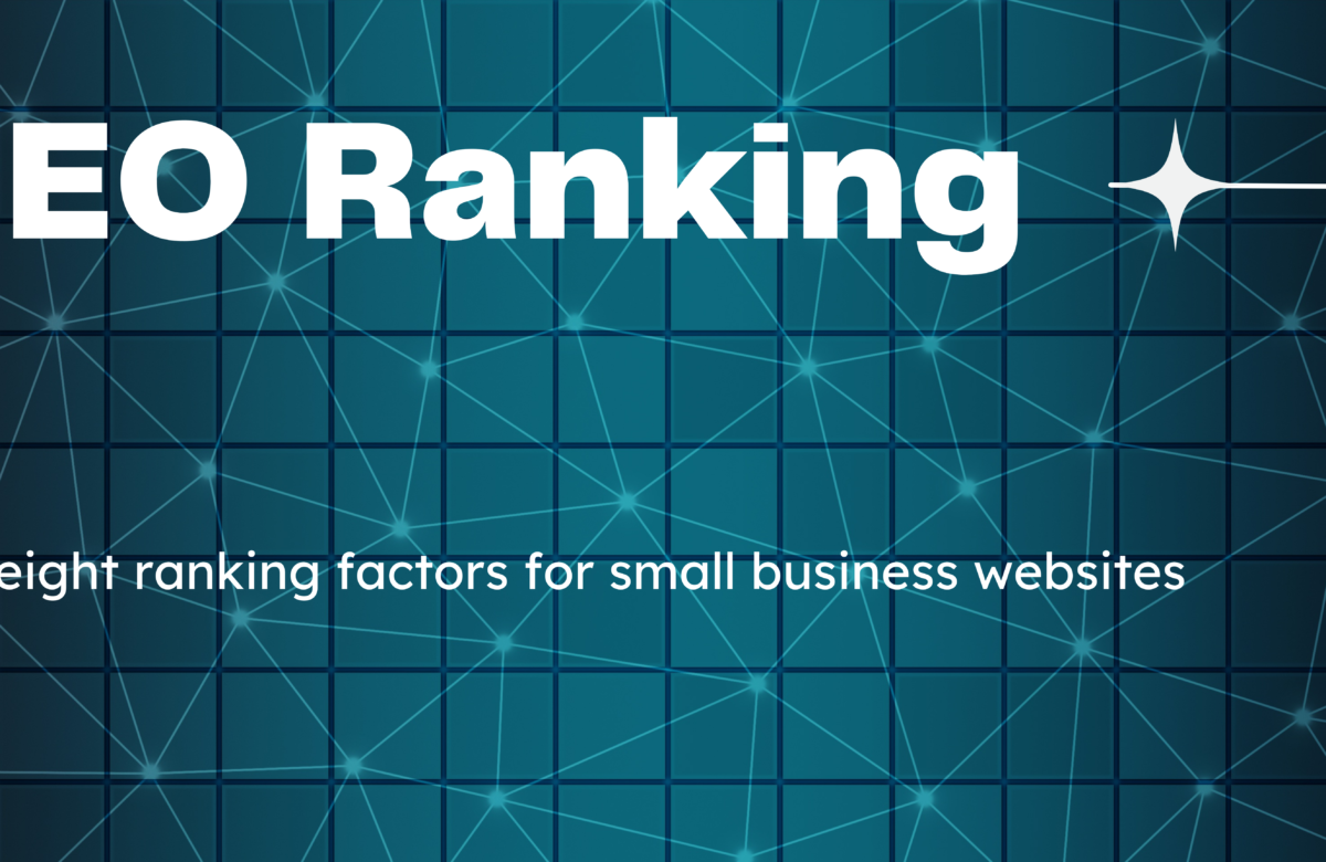 Top eight ranking factors for small business websites